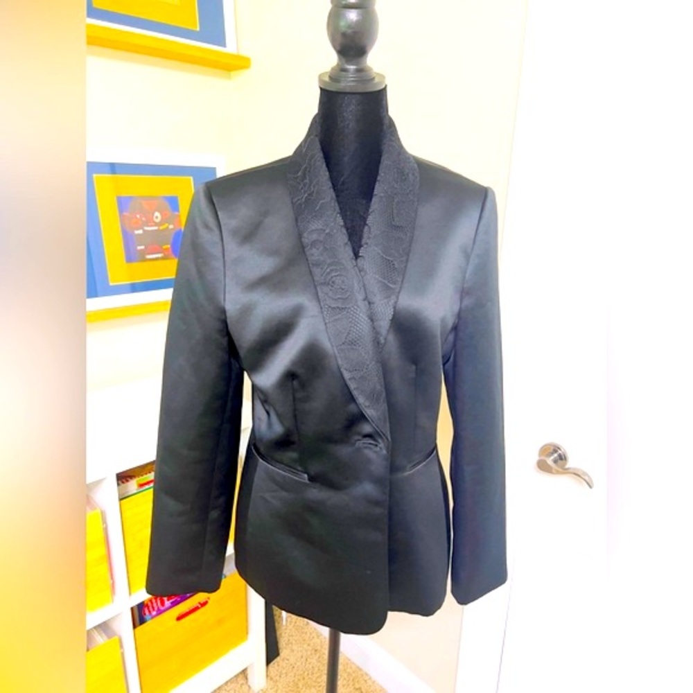 ALEX MARIE: Black Blazer - Size 12